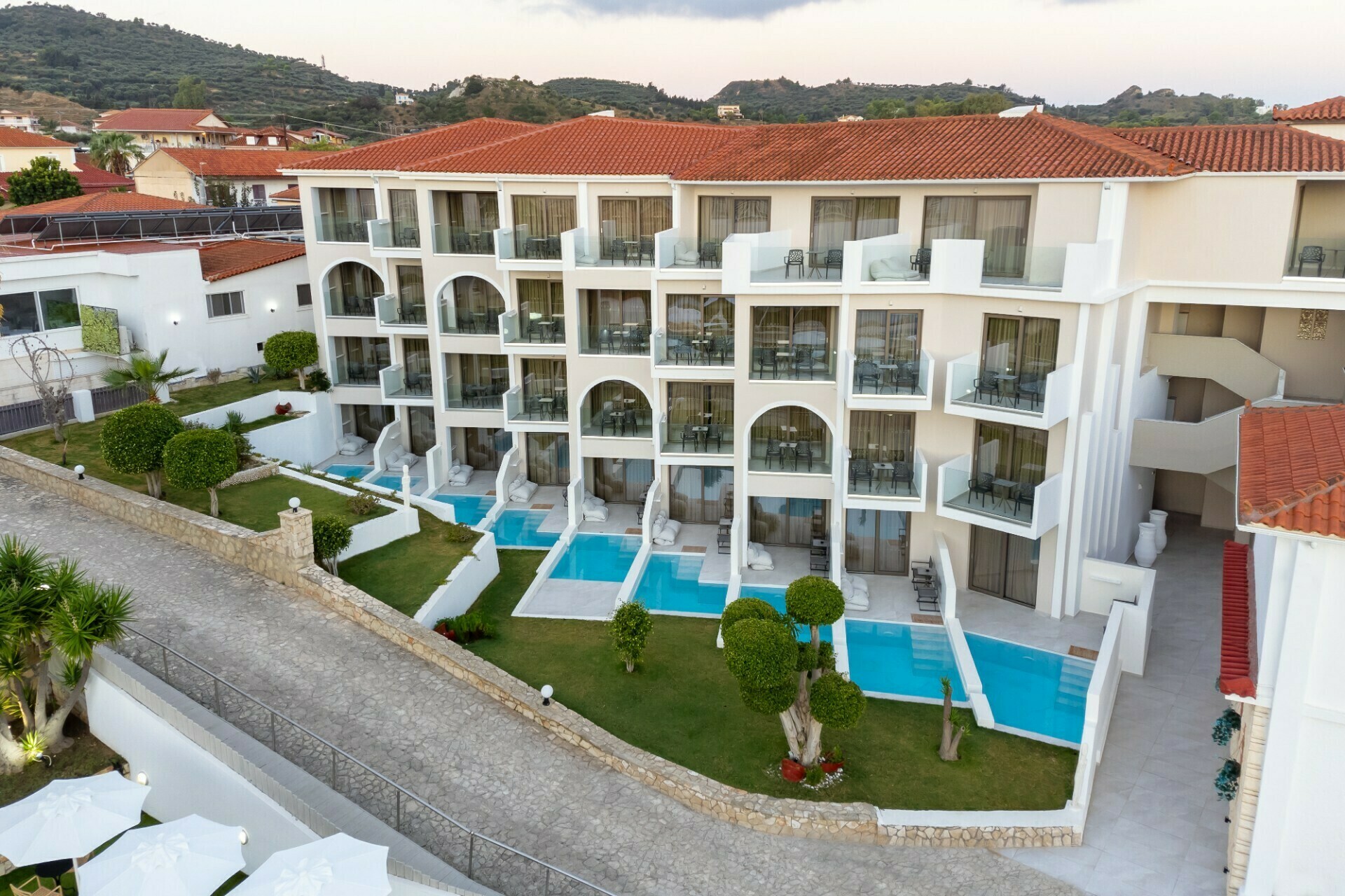 The Garden view private swimming pool retreat at Diana Palace Hotel
